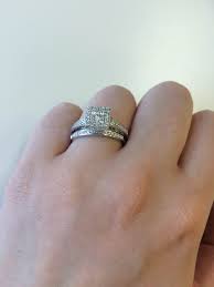 Wedding Rings On Hands Women In 2021 Dream Engagement Rings Wedding Ring Trio Sets Fancy Engagement Rings