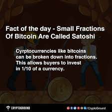 Mining bitcoin is the process of adding transaction records to bitcoin's public ledger of past transactions called the blockchain. Fact Of The Day Small Fractions Of Bitcoin Are Called Satoshi Follow Cryptoground For Daily Updates Facts Fact Of The Day Fractions