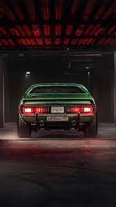 1080x1920 Wallpaper Car Garage Tuning Green Rear View Car Iphone Wallpaper Muscle Cars Bmw Wallpapers