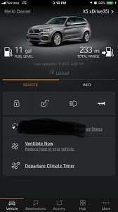 This one in particular i'm crossing my fingers will work as it is described. Has Anyone Figured Out How To Get The Bmw Connected App To Update The Remiaing Range Bimmerfest Bmw Forum