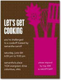 Cooking Competition Personal Stationery Party Invitations Kids Cooking Party Cooking Competition Appetizers For Party