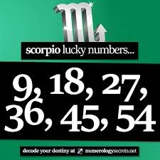 Scorpio Lucky Numbers Numerology Scorpio Traits Scorpio Facts