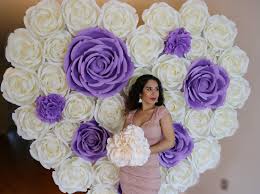 Keep your artificial wedding flowers forever, reuse them in your home decor, and forget about allergies. Rent Flower Wall Backdrop In Tampa Bay Fl Heart Flower Wall Etsy Paper Flower Wall Decor Photo Booth Backdrop Wedding Flower Wall Backdrop