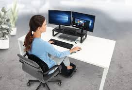That means, you shouldn't type from a document placed on your. Finding The Perfect Ergonomic Monitor Placement Kensington