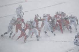 The legendary kicker added to his incredible career with a rare curveball xp. Bills Colts Blanketed By Snow On A Perfect Day For Football The Washington Post