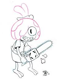 Maddie Chainsaw In Prog By Ranarchy On Deviantart Maddie Deviantart Art