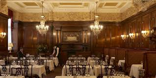 We can seat up to 22 on one large table or up to 26 on two tables, and for buffets the room can hold up to 35. Simpsons In The Strand London