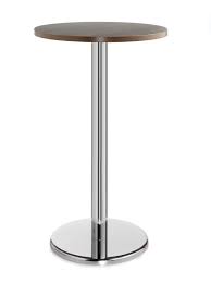 Pasan Circular Tall Poseur Table With Round Chrome Base Colour Options Quality Furniture Circular Table Chrome