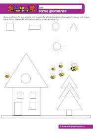 „figurile geometrice, pe înțelesul copiilor de clasă pregătitoare. Manute Pricepute Fise De Lucru Cu Forme Geometrice Casa