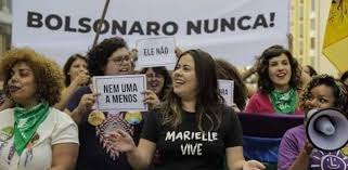 Image result for marielle vive contra bolsonaro