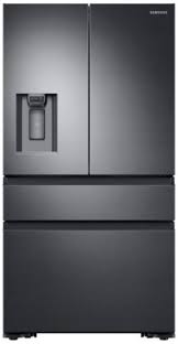 Ft., 36 inch stainless steel Samsung 23 Cu Ft Counter Depth French Door Refrigerator Fingerprint Resistant Black Stainless Steel Rf23m8070sg Grand Appliance And Tv