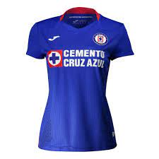 2020/2021 home or away jersey. Home Jersey Cruz Azul Royal Woman Joma