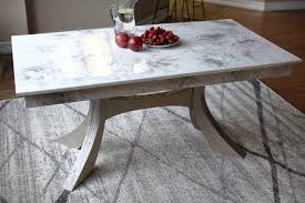 A gorgeous statement piece that will add style to your living room! How To Build A Diy Kitchen Table With Stone Coat Epoxy Thediyplan