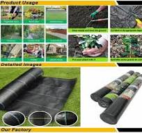 90gsm Black PP Woven Weed Control Ground Mat for Agriculture ...
