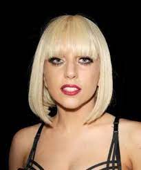 Lady Gaga Sports New Mint Blonde Locks Short Blonde Hair Bob Hairstyles Hairstyle