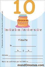 Carte d'invitation anniversaire 10 ans à imprimer gratuitement, cartes invitation 10 ans anniversaire gratuite a imprimer, et tout est joyeux anniversaire, citation bon anniversaire bonne fête!. Invitation Anniversaire Pour Fille De 10 Ans Gratuit A Imprimer
