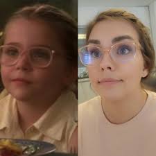 I got my new glasses and all I can see is I look like the black girl from  Matilda 😩😩