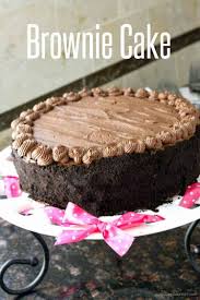 In a large bowl, cream together butter and sugars. Homemade Birthday Chocolate Brownie Cake Recipe Snappy Gourmet