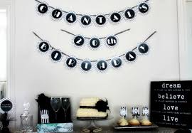 Black And White Theme Birthday Party Haute Chocolate 1920s Themed Birthday Party Black Party Decorations White Party Decorations Black And White Party Decorations