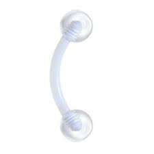 bioplast cool clear eyebrow ring eyebrow ring eyebrow jewelry eyebrow piercing