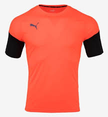 Details About Puma Men Football Next S S T Shirts Orange Sports Soccer Top Tee Jersey 65607602