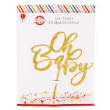 Party Eh Oh Baby Cake Topper Walmart Canada
