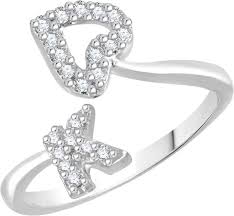 If you're like about 50 million other people in the united states, your retirement financial planning includes a 401(k) account. Amaal Jewellery Stylish Heart Alphabet Letter Initial K Rings For Girls Women Girlfriend Men Boys Couple American Diamond Adjustable Valentine Gifts Love Ring Brass Cubic Zirconia Diamond Silver Plated Ring Price In