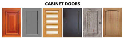 different types of cabinets doors