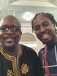 Attended the Homegoing Celebration today of my cousin Donnell Hunter. Took  a picture with my little cousin Willie.