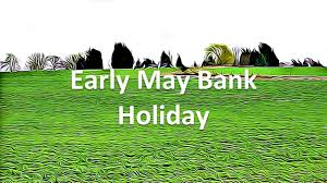 Good friday (karfreitag) 5 april (monday): Early May Bank Holiday Excelnotes