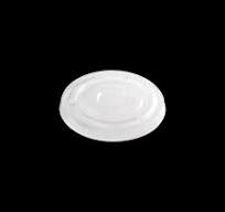 Tampa Plana PLA-Amido de Milho 98mm sem Furo - FNS Copos e ...