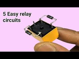 Top 5 Easy Relay Circuits Youtube Electronic Circuit Projects Electronics Mini Projects Circuit