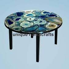 Check spelling or type a new query. Marble Blue Top Coffee Table Agate Precious Stone Inlay Etsy