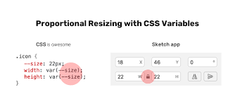 Proportional Resizing With Css Variables Ahmad Shadeed In 2020 Variables Css Sketch App