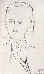 Portrait Of A Painter By Amedeo Modigliani 1917 Modigliani Amedeo Modigliani Italian Artist