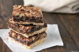 Check spelling or type a new query. German Chocolate Pie Bars Chewy Delicious Snappy Gourmet