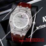 Audemars piguet royal oak 41mm iced out diamonds watch 15400st. Iced Out Replica Audemars Piguet Watches Replicawatchpro