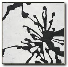 Art abstract black and white flowers. Big Size Flowers Trees Minimalist Art Black And White Painting