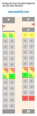 alaska airlines canadair regional jet 200 seating chart