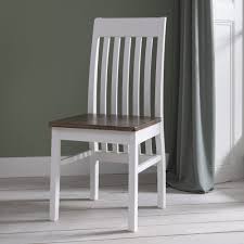 Imagine the how great you will feel when you. Pair Of Nordic Dinning Chairs In White Dark Pine Noa Nani