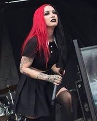 My Music On Instagram Ashcostello Newyearsday Sexywoman Rockgirl Blackandredhair Ashlive Ashcostell New Years Day Band Ashley Costello Women Of Rock
