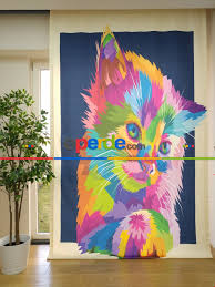 3d Sevimli Kedi Desenli Pano Fon Perde 170cm X 240cm Fon Perdeler Sevimli Kediler Perde