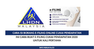 Anda boleh mengurangkan bayar cukai kepada lhdn berdasar kadar cukai pendapatan, kami sarankan anda untuk semak dan perhatikan senarai potongan dan pelepasan cukai pendapatan untuk individu pemastautin 2020 tahun taksiran 2021. Cara Isi Borang E Filing Online Cukai Pendapatan Lhdn Ezhasil