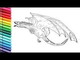 Let's start with our dragon's head by drawing a circle. How To Draw Dragon From Game Of Thrones Drawing And Coloring Drogon Color Pages For Kids Youtube How To Draw Dragon Draw Dragon Throne Drawing