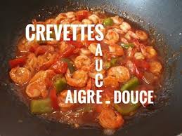Les Crevettes Sauce Aigre Douce De Popote Youtube Recette Asiatique Sauce Aigre Douce Aigre Douce
