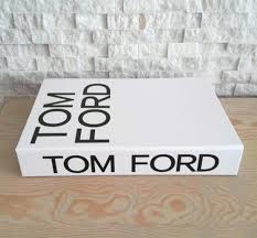 Tom Ford Book Box,coffee Table Decor,white Book Box,storage Book,book  Staging,fake Book Box,designer Decor Books,coffee Table Books,book Box