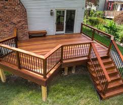 A deck is a collection of exactly 30 cards assembled before a match, as well as the zone which players draw cards from (and sometimes add cards to) during gameplay. Wood Decks Pine Ipe Hardwoods Installed In Lancaster Central Pa Stump S Quality Decks Porches