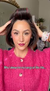 Spoiler alert… I went to bed with my hair wet and woke up with it dry 🤍,  In the morning, I lightly damp just my bangs and use a blow-dry brush to  smooth, shape, and lift. I always start with this ...