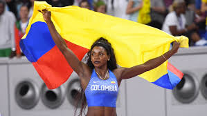 She was born to francisca mena and william ibargüen rivas, but was raised by her grandmother after the ongoing armed conflict in colombia forced. Caterine Ibarguen La Reina De Colombia Del Salto Triple Hacia Tokyo 2020 Deportes Mas Deportes Tudn Univision