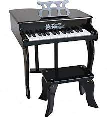 Schoenhut Baby Grand Piano Child Piano With Bench Learn To Play Kids Piano Keyboard For Beginners